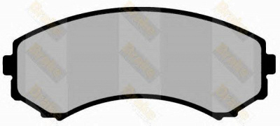 BRAKE ENGINEERING pa1440 -  Комплект тормозных колодок, дисковый тормоз